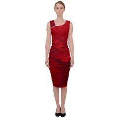 Lachs Kl Rotweissschwarz Kl Sleeveless Pencil Dress by 2607694c