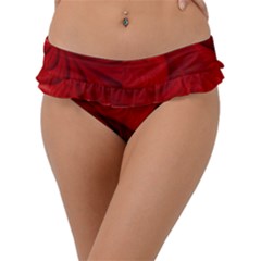 Lachs Kl Rotweissschwarz Kl Frill Bikini Bottoms by 2607694c