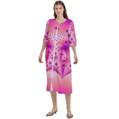 Pattern Women s Cotton 3/4 Sleeve Nightgown by 2607694c