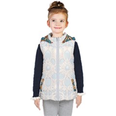 Pattern 1 Muster 7a Kids  Hooded Puffer Vest by 2607694c