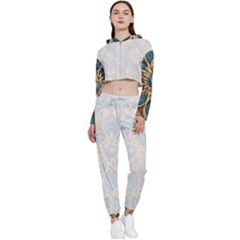 Pattern 1 Muster 7a Cropped Zip Up Lounge Set by 2607694c