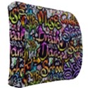 Graffiti Word Seamless Pattern Back Support Cushion View2