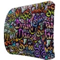 Graffiti Word Seamless Pattern Back Support Cushion View3