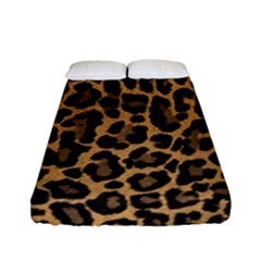 Tiger Skin Art Pattern Fitted Sheet (full/ Double Size) by Ket1n9