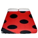 Abstract-bug-cubism-flat-insect Fitted Sheet (King Size) View1