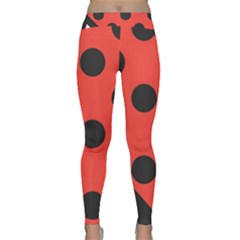 Abstract-bug-cubism-flat-insect Classic Yoga Leggings by Ket1n9