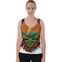 Grateful Steal Your Face Deadhead Hippie Logo Symbol Velvet Tank Top View1