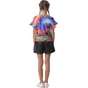 Swirl Vortex Emoji Cyclone Motion Kids  Cut Out Flutter Sleeves View2