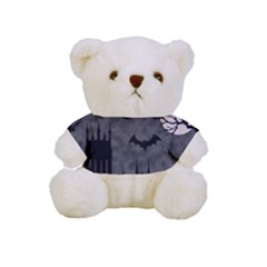 Halloween Background Halloween Scene Full Print Cuddly Teddy Bear by Ket1n9