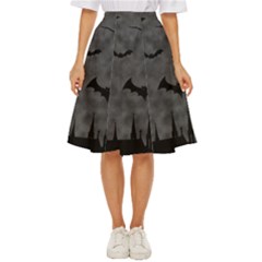 Halloween Background Halloween Scene Classic Short Skirt by Ket1n9