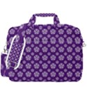 White pentacle and purple pattern MacBook Pro 13  Shoulder Laptop Bag  View3