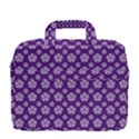 White pentacle and purple pattern MacBook Pro 13  Shoulder Laptop Bag  View4