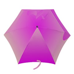 Gradient Pink - Pastel Yellow Pink Rosa Mini Folding Umbrellas by 2607694c