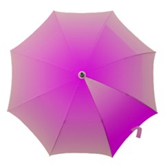 Gradient Pink - Pastel Yellow Pink Rosa Hook Handle Umbrellas (medium) by 2607694c