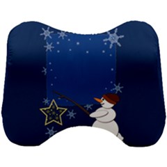 Snowman Head Support Cushion by 2607694c