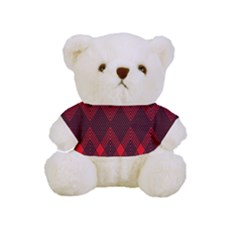 Pattern, Red, Black,  Full Print Cuddly Teddy Bear by 2607694c