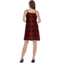 pattern rot schwarz Mini Camis Dress With Pockets View4