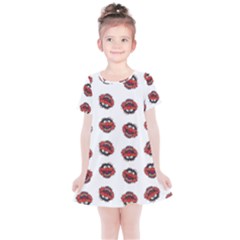 Muppets Animal Pattern Kids  Simple Cotton Dress by Valentinaart