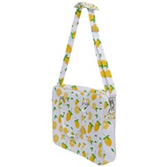 Illustrations Lemon Citrus Fruit Yellow Cross Body Office Bag by anzea