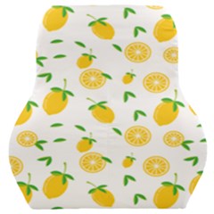 Illustrations Lemon Citrus Fruit Yellow Car Seat Back Cushion  by anzea