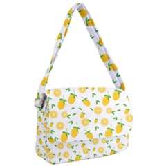 Illustrations Lemon Citrus Fruit Yellow Courier Bag by anzea