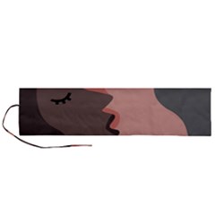 Illustrations Of Love And Kissing Women Roll Up Canvas Pencil Holder (l) by anzea