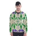 Thistle Flower Purple Thorny Flora Men s Windbreaker View1