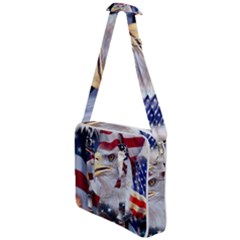 United States Of America Images Independence Day Cross Body Office Bag by Ket1n9