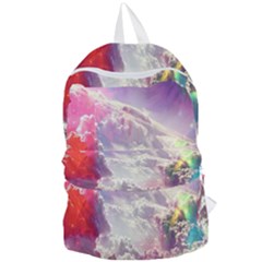 Clouds Multicolor Fantasy Art Skies Foldable Lightweight Backpack by Ket1n9