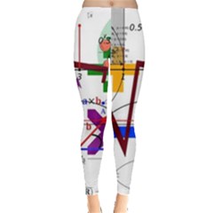 Mathematics Formula Physics School Everyday Leggings  by Bedest