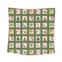 Christmas Paper Christmas Pattern Square Tapestry (Small) View1