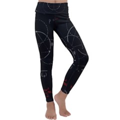 Math Board Circuit Circuits Computer Shield Tech Technology Kids  Lightweight Velour Classic Yoga Leggings by Loisa77