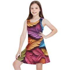 Autumn Kids  Lightweight Sleeveless Dress by zappwaits