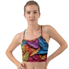 Autumn Mini Tank Bikini Top by zappwaits