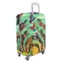 Monkey Tiger Bird Parrot Forest Jungle Style Luggage Cover (Small) View2