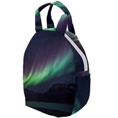 Aurora Borealis Beautiful Northern Lights Nature Travel Backpack by Loisa77