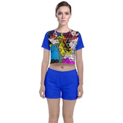 Photo 106 8-18-12 Crop Top And Shorts Co-ord Set by tunjiolaseni