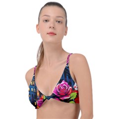 City Rose 2-gigapixel-art-scale-4 00x Knot Up Bikini Top by BrightWear