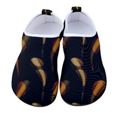 Abstract Art Pattern Warm Colors Women s Sock-style Water Shoes by Ndabl3x