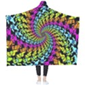 3d Grateful Dead 90 s Neon Dancing Bears Wearable Blanket View2