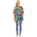 Tie Dye Grateful Dead Bears Oversized Basic T-Shirt View4