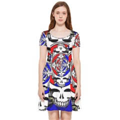 The Grateful Dead Inside Out Cap Sleeve Dress by Grandong