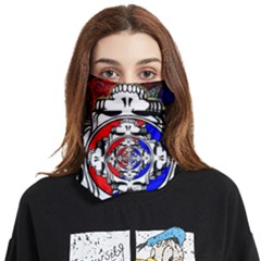 The Grateful Dead Face Covering Bandana (two Sides) by Grandong