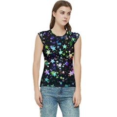 Christmas-star-gloss-lights-light Women s Raglan Cap Sleeve T-shirt by Grandong