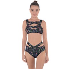 Illustration Universe Star Planet Bandaged Up Bikini Set  by Grandong