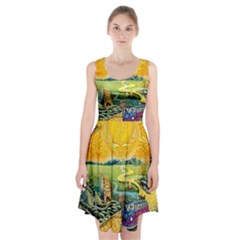 Grateful Dead Golden Road Racerback Midi Dress by Bedest