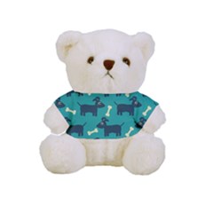 Happy Dogs Animals Pattern Full Print Cuddly Teddy Bear by Ket1n9