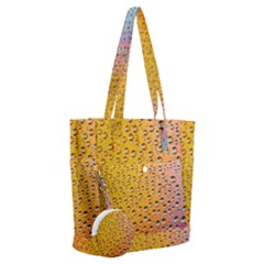 Rain Water Raindrops Droplets Everyday Shoulder Bag With Pouch Bag by Salmanaz77