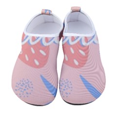 July Summer Strawberry Pink Berry Men s Sock-style Water Shoes by Grandong