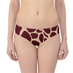 Animal Print Girraf Patterns Hipster Bikini Bottoms by Ket1n9